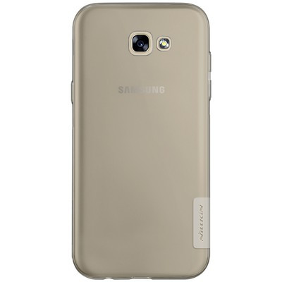 Силиконовый чехол Nillkin Nature TPU Case Grey для Samsung A320F Galaxy A3 (2017) - фото 1 - id-p61999772