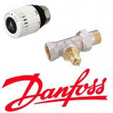Терморегуляторы Danfoss для двуxтрубных систем отопления.