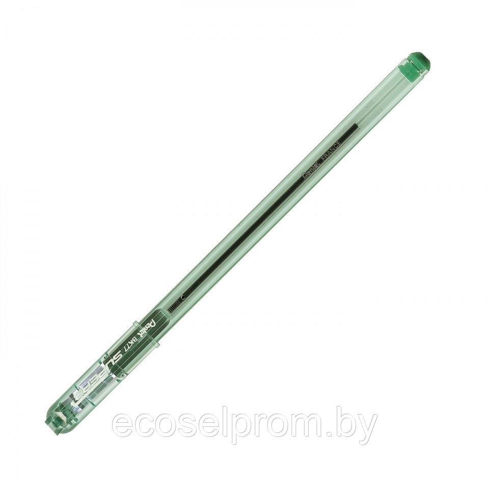 Ручка шариковая Pentel "ВК 77"/зеленый - фото 1 - id-p62013136
