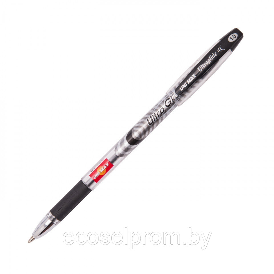 Ручка шариковая UNI-MAX "Ultraglide"/черный