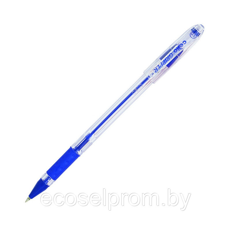 Ручка шариковая Cello "Gripper"/синий, фото 1