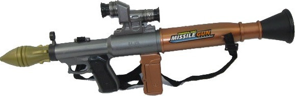 Игрушечный гранатомет Missile Gun SA931-2 стреляет ракетой (свет, звук) - фото 2 - id-p62013793