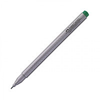Ручка капиллярная Faber-Castell "Grip"/зел. пастель