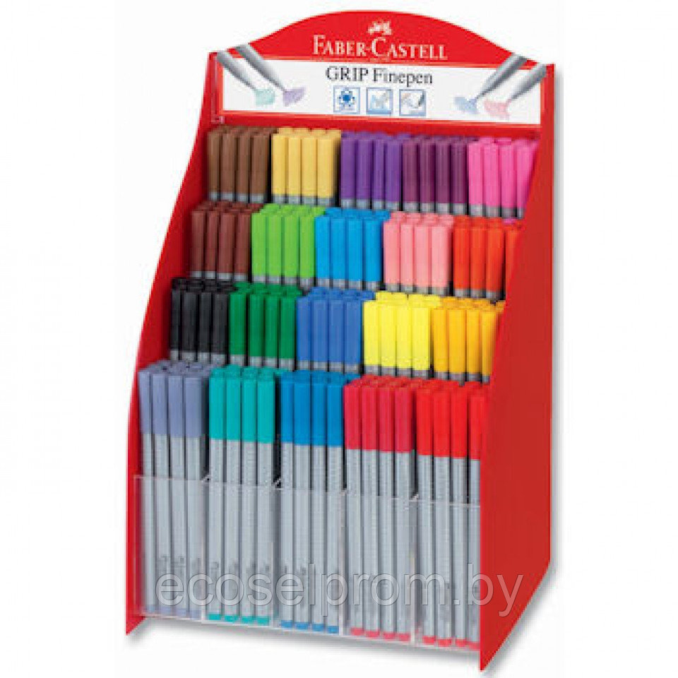 Ручка капиллярная Faber-Castell "Grip"/золотистый - фото 1 - id-p62015181