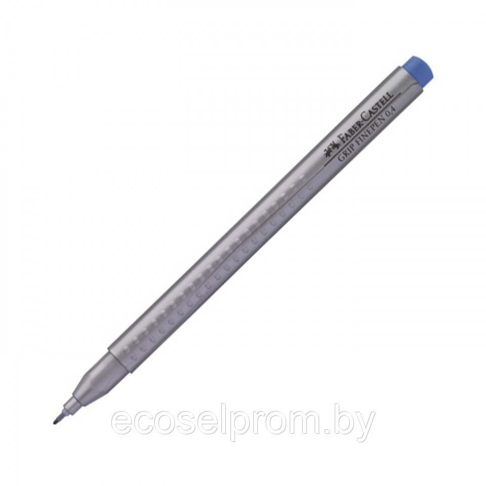 Ручка капиллярная Faber-Castell "Grip"/темно-синий