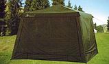ПАЛАТКА шатер с сеткой и шторками1629 300см-300см-235см, фото 2
