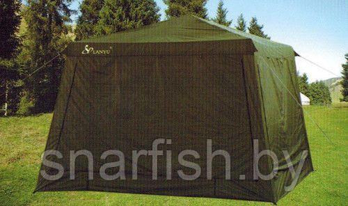 ПАЛАТКА шатер с сеткой и шторками1629 300см-300см-235см - фото 2 - id-p62015893