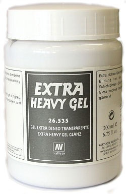 Extra Heavy Gel Glanz, Очень тяжелый прозрачный гель
