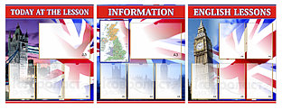 Стендовая композиция  в кабинет английского языка