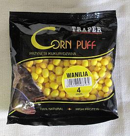 Плавающая кукуруза Traper Corn Puff D-4mm. Ваниль 20гр.