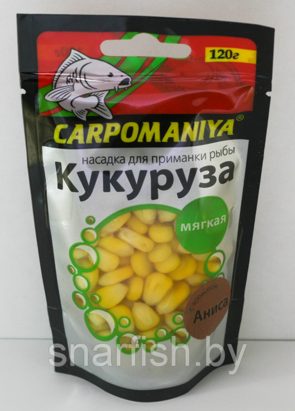 Насадка кукуруза "Carpomaniya" Анис, мягкая 120 гр. - фото 1 - id-p62030291