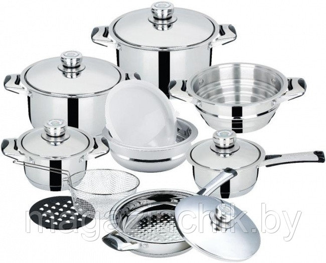 Набор посуды 16 предметов KINGHoff KH-4202 - фото 1 - id-p62033891