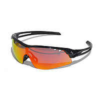 Очки солнцезащитные 2K S-15002-G (чёрный глянец / оранжевые revo)