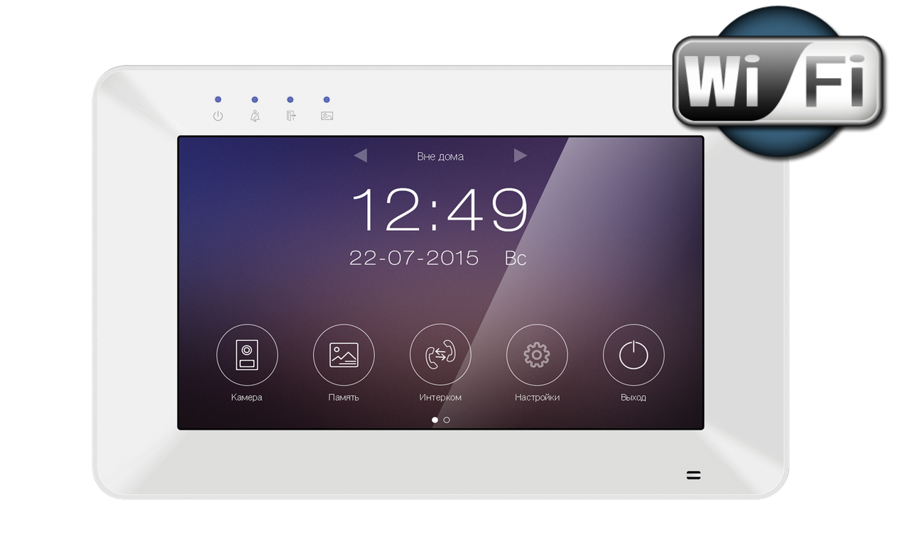 Гибридный Видеодомофон Tantos Rocky HD Wi-Fi