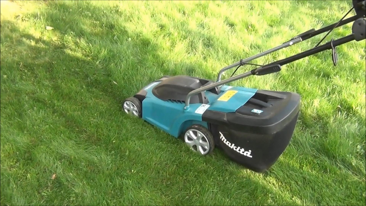 Газонокосилка электрическая MAKITA ELM 3311 (1100 Вт, шир.33 см, выс. 20-55 мм