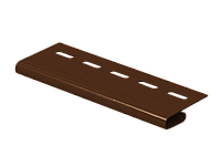 Завершающая планка Коричневая Ю-Пласт