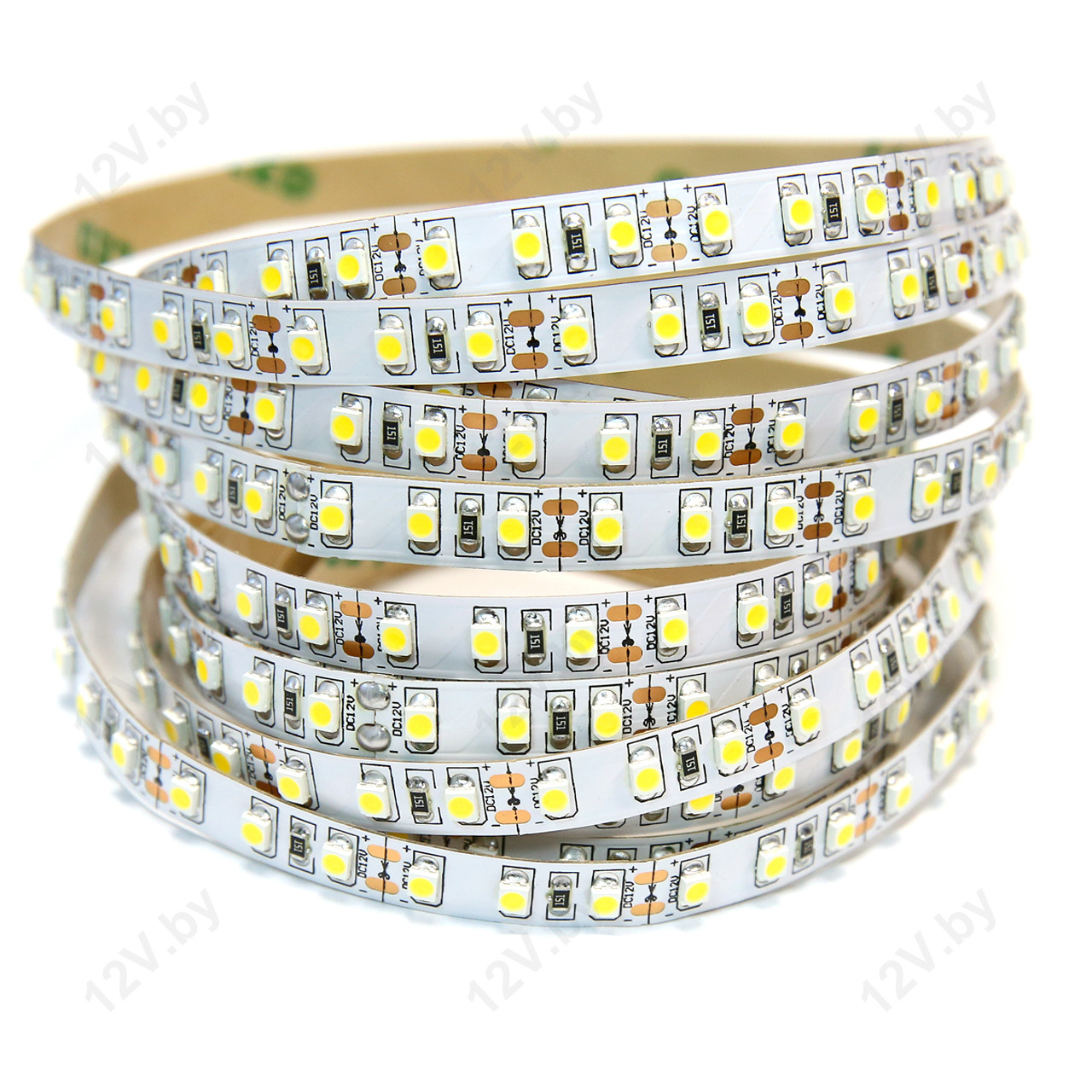 Светодиодная лента SMD 3528 120LED/m 9,6W IP33 12V Белый холодный [S] - фото 3 - id-p62099106