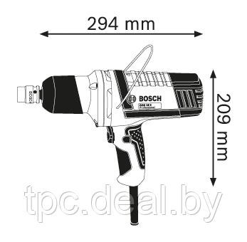 Гайковерт GDS 18 E - фото 2 - id-p62099242