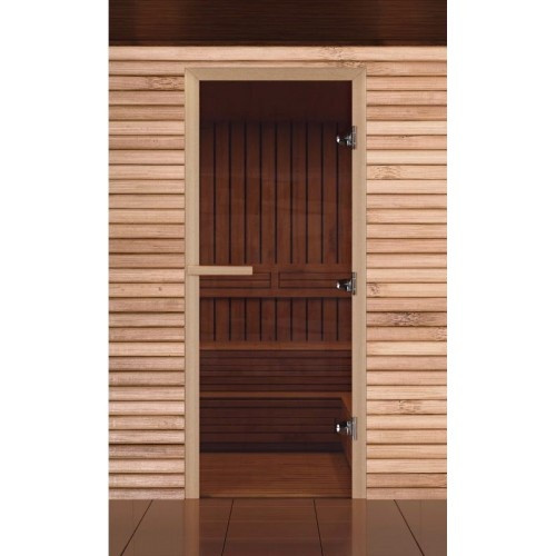 Стеклянная дверь для бани и сауны EcoDoors 700x1900 - фото 1 - id-p62101707