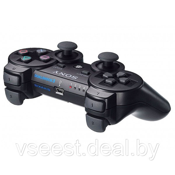 Джойстик SONY Dualshock PS 3 Controller Wireless (Shu) - фото 3 - id-p62101835