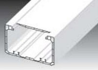 Кабель-канал DLP 50x80, с гибкой крышкой 65мм, белый. Короба электрические ПВХ. Кабель-канал пвх.