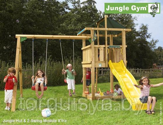 Детская игровая площадка Jungle Hut+Module Swing Xtra, фото 2