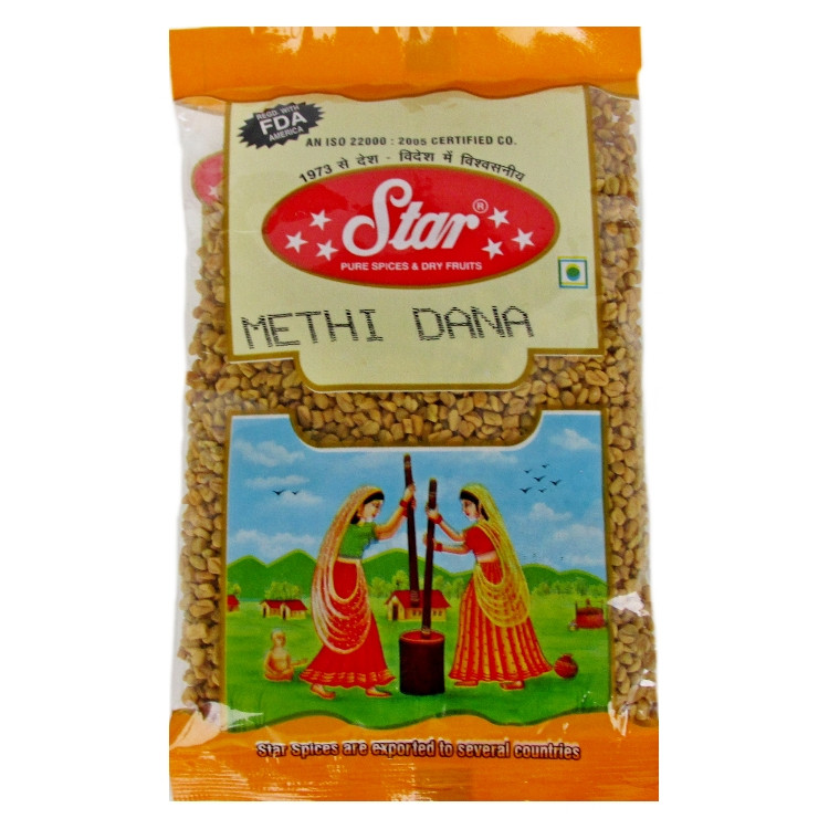 Пажитник семена Star Methi Dana, 100г – шамбала, fenugreek