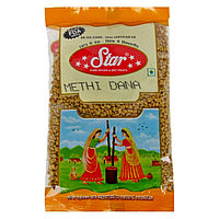 Пажитник семена Star Methi Dana, 100г шамбала, fenugreek