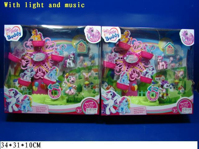 Карусель с пони My Little Pony 789 музыкальная со светом - фото 4 - id-p62197807