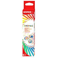 Цветные карандаши Kores Kromas / 6, фото 1