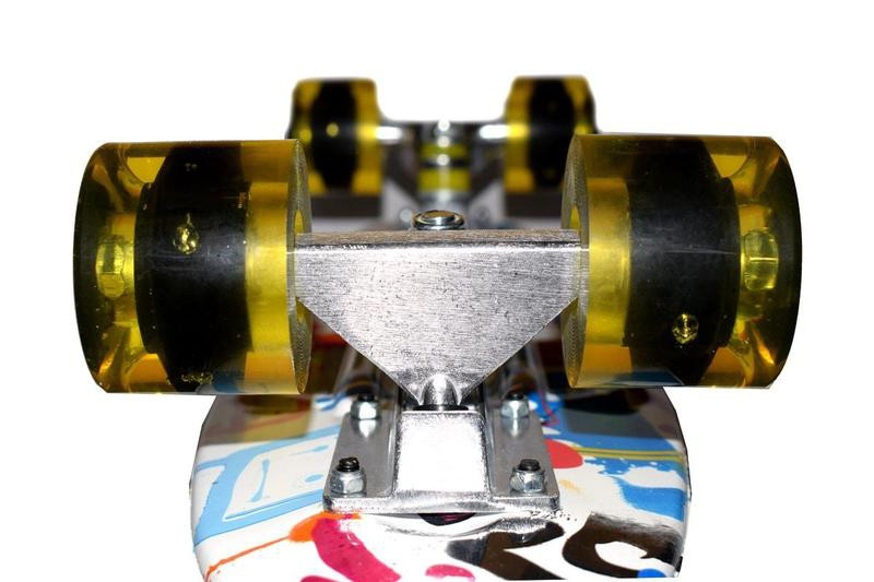 Пенни борд (Penny Board) Граффити с диодами LK-8307 - фото 7 - id-p62257310