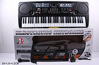 Детский электронный синтезатор пианино с микрофоном MQ-809USB MP3 от сети купить в Минске