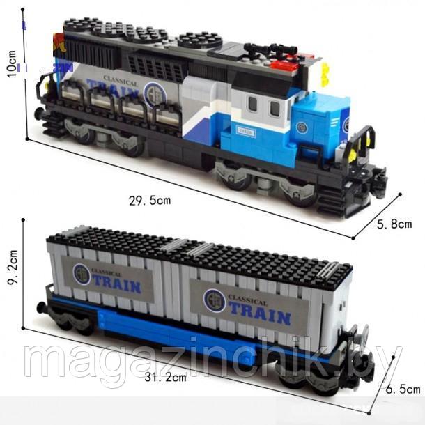 Конструктор Грузовой поезд 25111 Ausini, 1008 дет. аналог Лего - фото 2 - id-p62261799