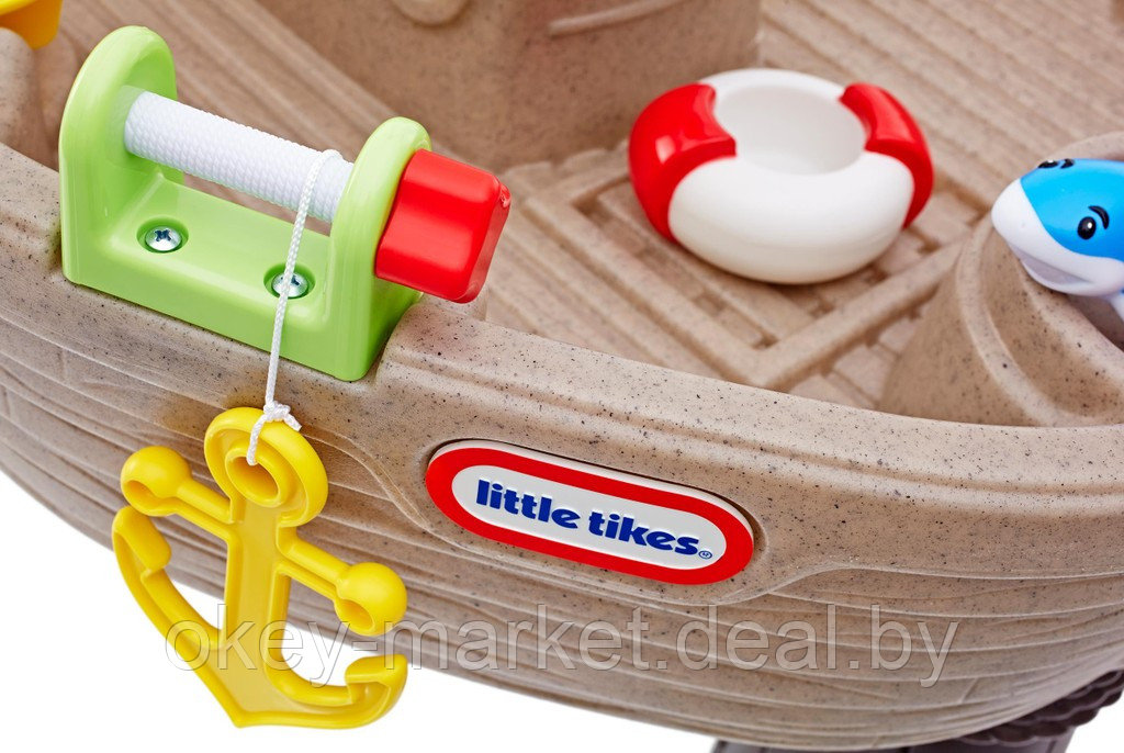Песочница-стол Пиратский корабль Little Tikes 628566 - фото 5 - id-p62267792
