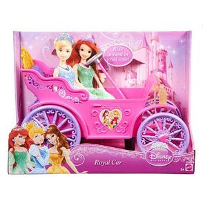 Королевский Автомобиль-Карета принцессы Disney Princess Артикул X9366 Mattel, фото 2