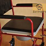 Кресло-каталка с санитарным оснащением FS692, фото 5