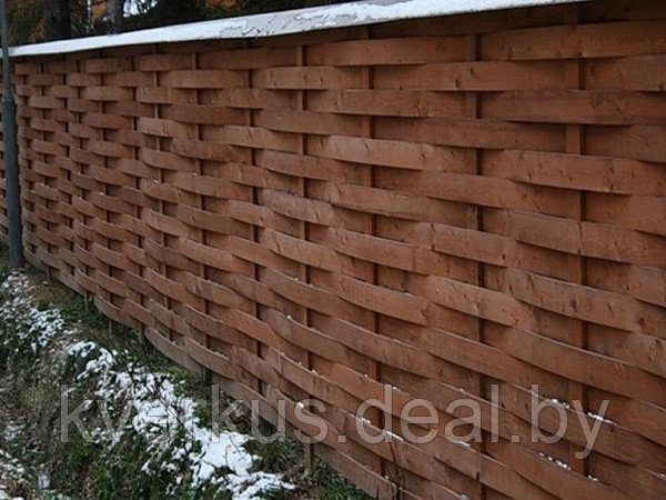 Забор деревянный Z-10 - фото 1 - id-p62298348