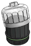 Набор чашек для снятия масляного фильтра, 15 предметов HZ 25.1.009-1, фото 4