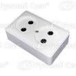 Розетка штепсельная двухместная РА10-012