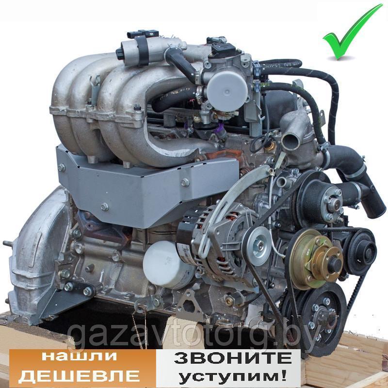 Двигатель УМЗ-4216 (АИ-92 107 л.с.) инжектор с диафраг. сцепл.,под ГУР н.рама, 4216.1000402-10