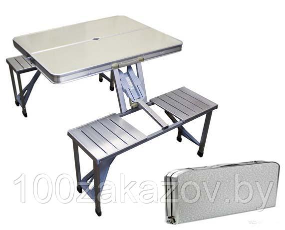 Складной стол и стулья для дачи пикника HY8085 85*67*67см - фото 1 - id-p62317550