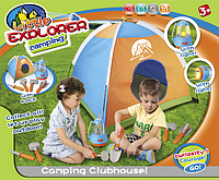 Палатка детская с игровым набором фонарик, фото 1