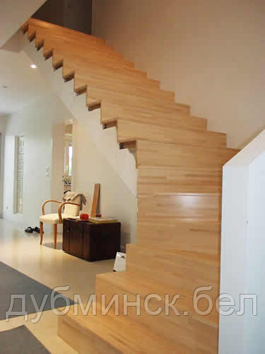 Лестницы из сибирской лиственницы