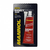 9914 Mannol Silikone-Gasket Maker Red 85 г. Силиконовый герметик красный 180 градусов