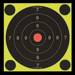 Мишень Scoot N C Self-Adhesive Targets 200 мм 6 шт + 24 наклейки для центра