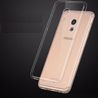 Силиконовый бампер Becolor TPU Case 0.6mm Transparent для Meizu M5s