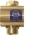 Элемент коллектора с регулирующим вентилем KAN-therm G1" L=50мм