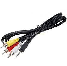 ШНУР 3 RCA-Jack 3,5mm (1,5 метра ) - фото 1 - id-p68511492