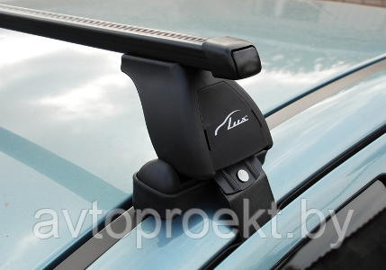 Багажная система «LUX» для Citroen C4 Sedan 2013-… г.в. с дугами 1,2м прямоугольными в пластике