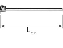 Отвод латунный Push с трубкой Cu Ø15 с кронштейном 12×2 Lmin = 300 мм